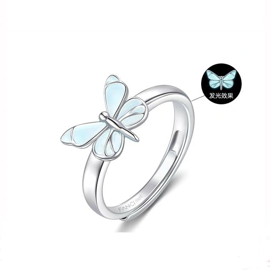 The Moonlit Butterfly Ring™
