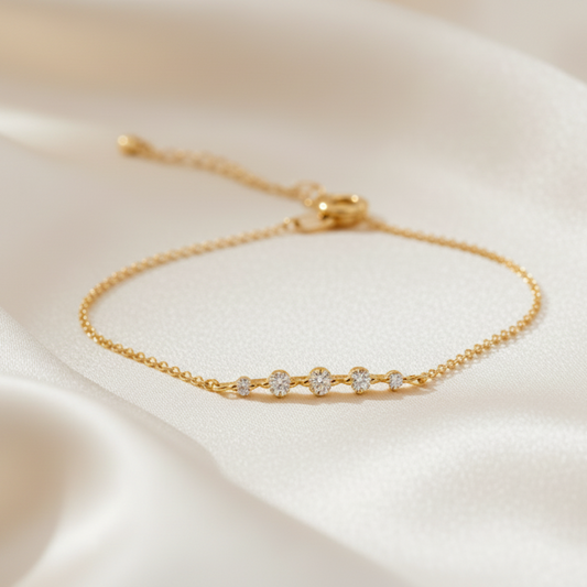 The "Lumina" Arc Bracelet