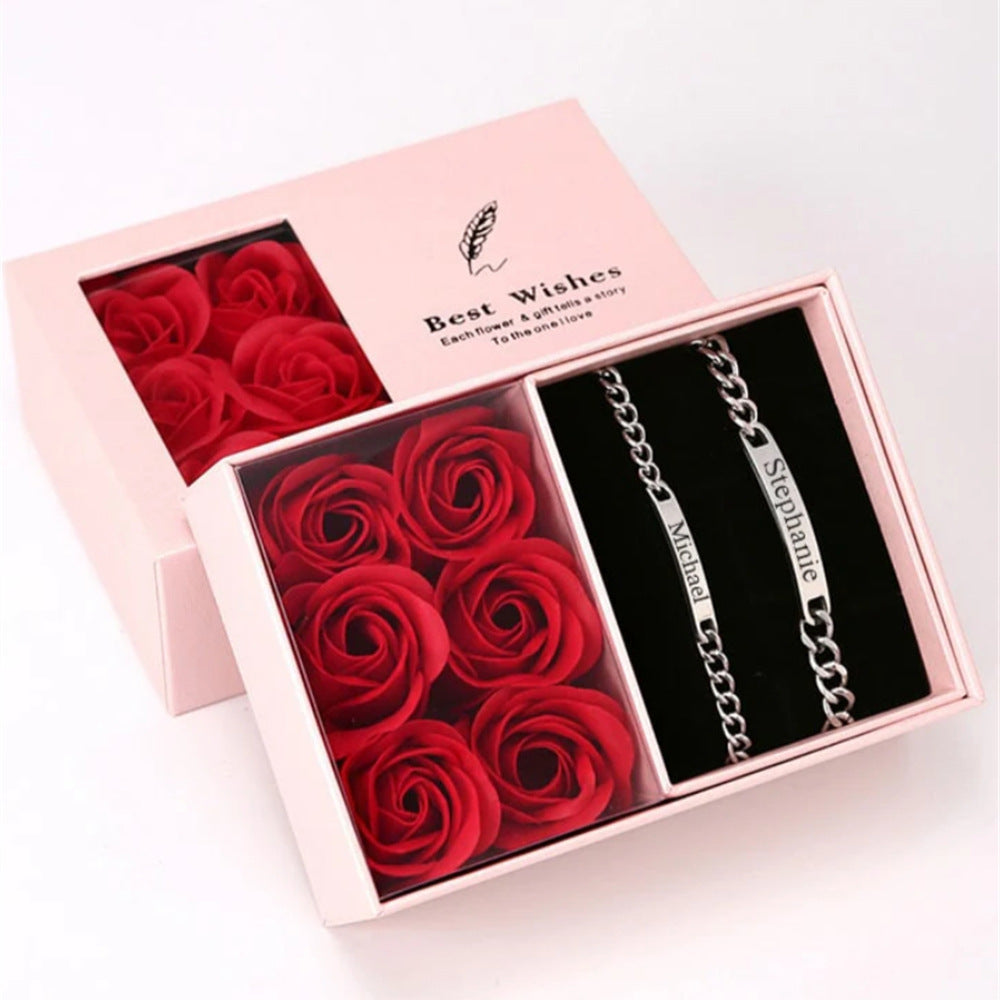 The "Signature Bond" Personalized ID Bracelet Set